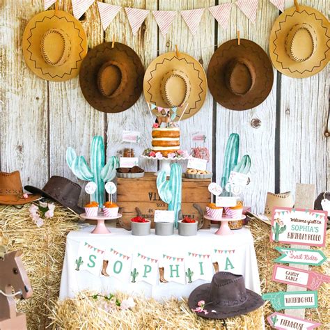 western birthday supplies|cowgirl themed birthday party supplies.